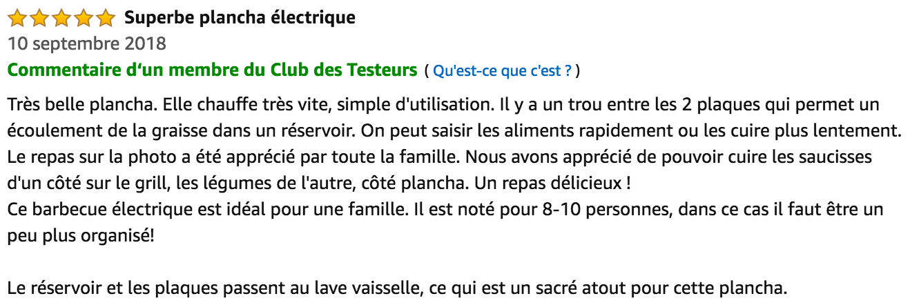 commentaire tefal family flavor